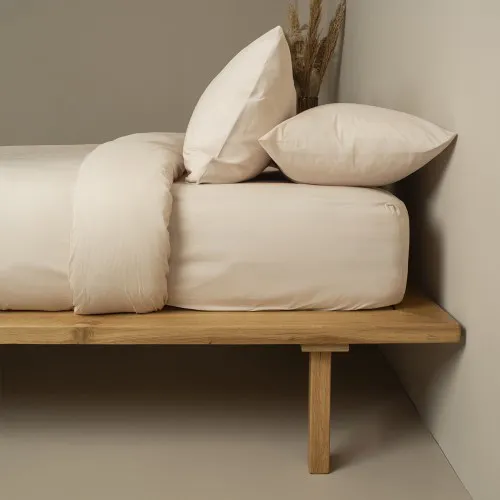 Παπλωματοθήκη Cotton Feelings 109 Sand Υπέρδιπλη (230x250)