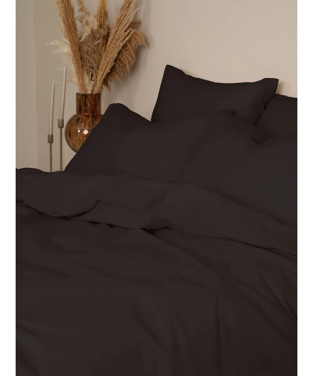 Παπλωματοθήκη Cotton Feelings 111 Black Υπέρδιπλη (230x250)