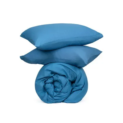 Παπλωματοθήκη Cotton Feelings 104 Blue Υπέρδιπλη (230x250)