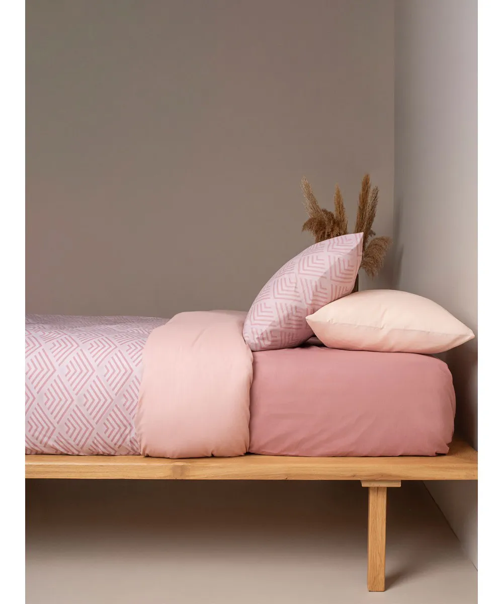 Παπλωματοθήκη Cotton Feelings 2048 Powder Υπέρδιπλη (230x250)