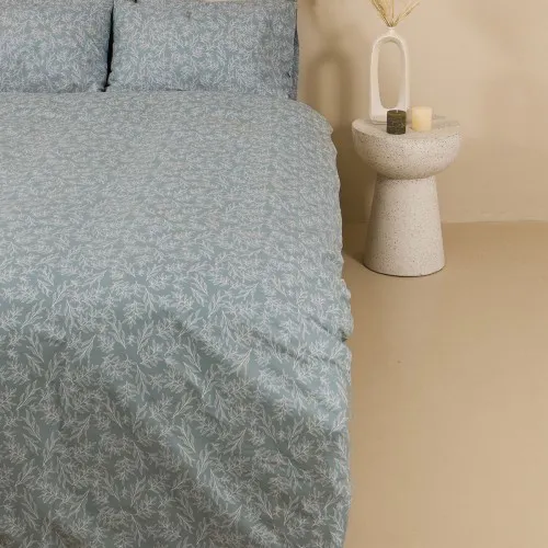 Παπλωματοθήκη Cotton Feelings 2052 Aqua Υπέρδιπλη (230×250)
