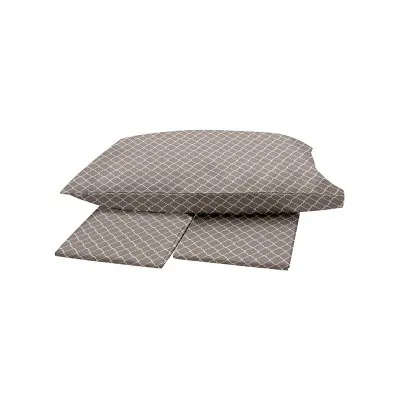 Παπλωματοθήκη Menta Εμπριμέ 530 Grey Υπέρδιπλη (230x250)
