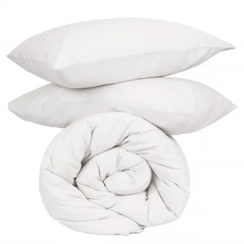 Παπλωματοθήκη Cotton Feelings 100 White Μονή (170x250)