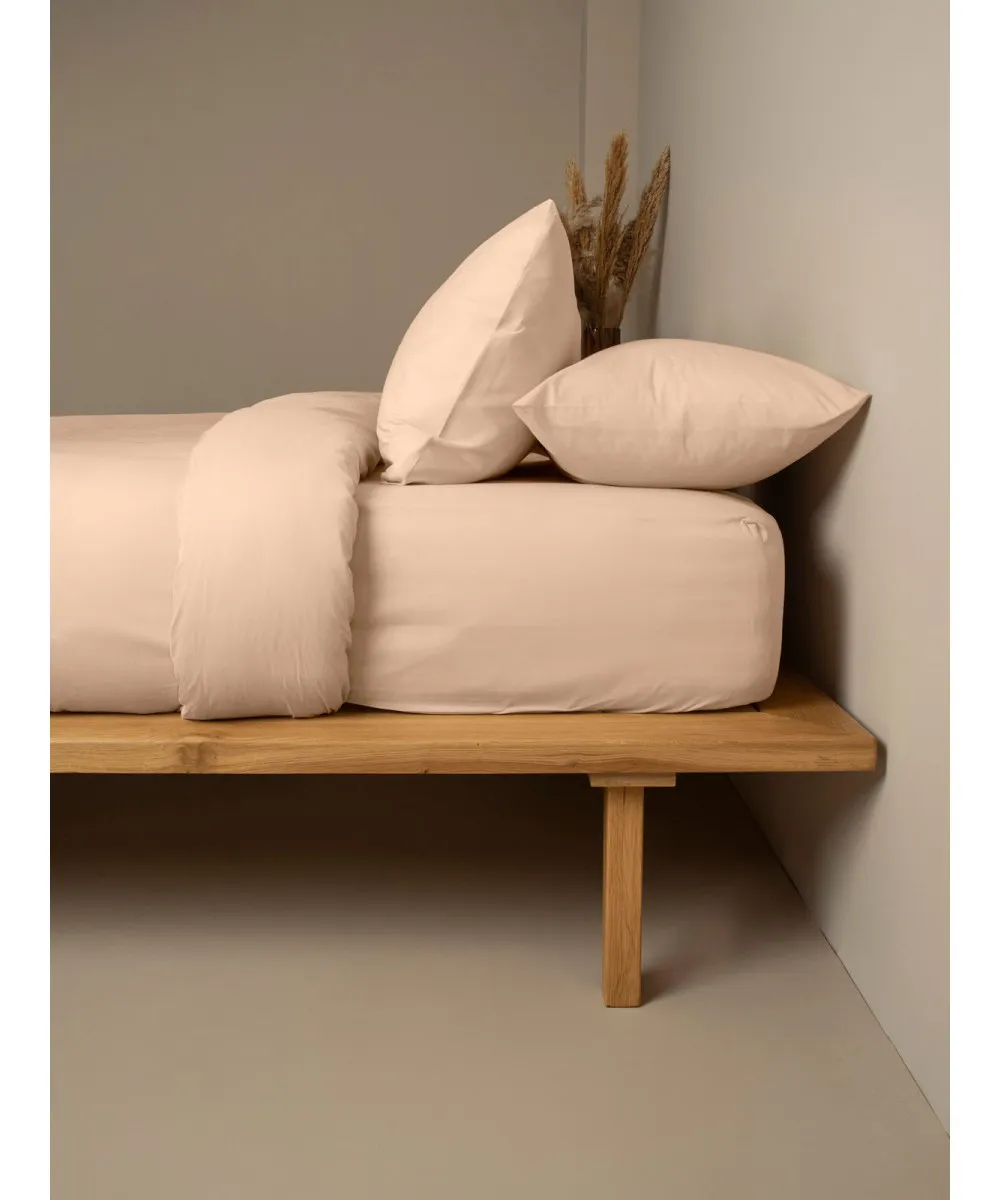 Παπλωματοθήκη Cotton Feelings 110 Beige Μονή (170x250)