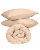 Παπλωματοθήκη Cotton Feelings 110 Beige Μονή (170x250)