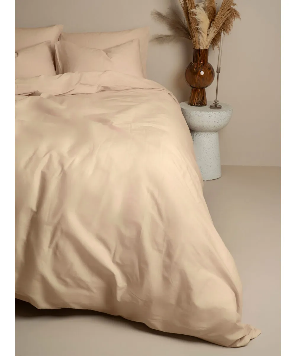Παπλωματοθήκη Cotton Feelings 110 Beige Μονή (170x250)
