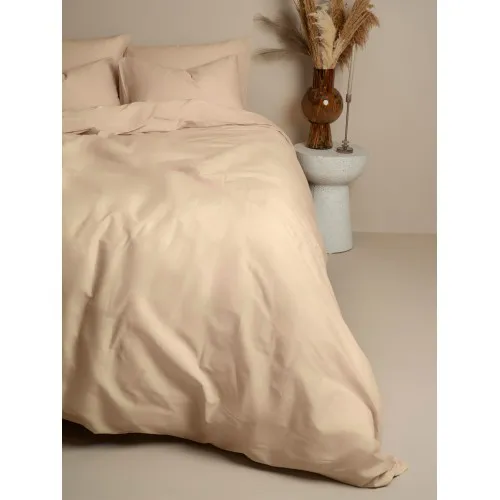 Παπλωματοθήκη Cotton Feelings 110 Beige Μονή (170x250)