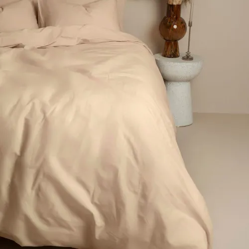 Παπλωματοθήκη Cotton Feelings 110 Beige Μονή (170x250)