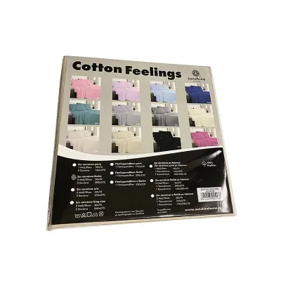 Παπλωματοθήκη Cotton Feelings 102 Lila Μονή (170x250)