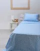 Παπλωματοθήκη Cotton Feelings 22 Blue Μονή (170x250)