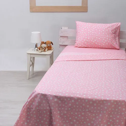 Παπλωματοθήκη Cotton Feelings 22 Pink Μονή (170x250)