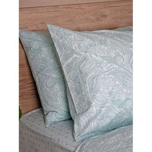 Παπλωματοθήκη Cotton Feelings 2040 Aqua Μονή (170x250)