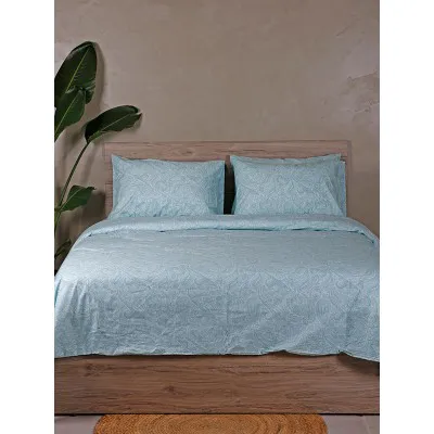 Παπλωματοθήκη Cotton Feelings 2040 Aqua Μονή (170x250)