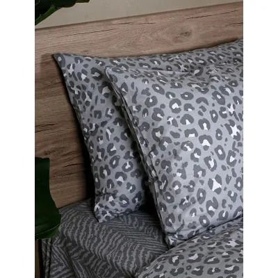 Παπλωματοθήκη Cotton Feelings 2044 Grey Μονή (170x250)