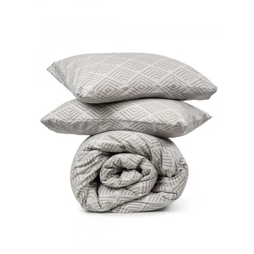 Παπλωματοθήκη Cotton Feelings 2048 Grey Μονή (170x250)