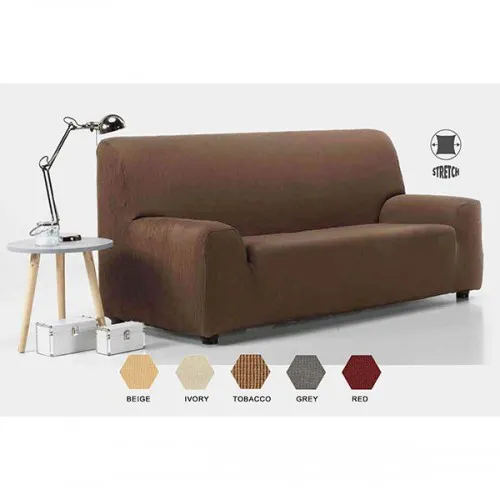 Κάλυμμα σαλονιού Rust Red Σετ 2 τεμαχίων (2θ – 3θ)