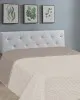 Κουβερλί Fiber Ecru/Beige Υπέρδιπλο (220x240)