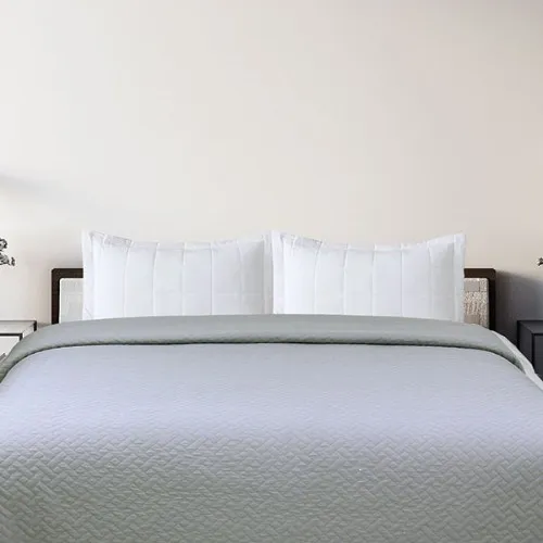 Κουβερλί Voielo Dark Grey Υπέρδιπλο (220x240)