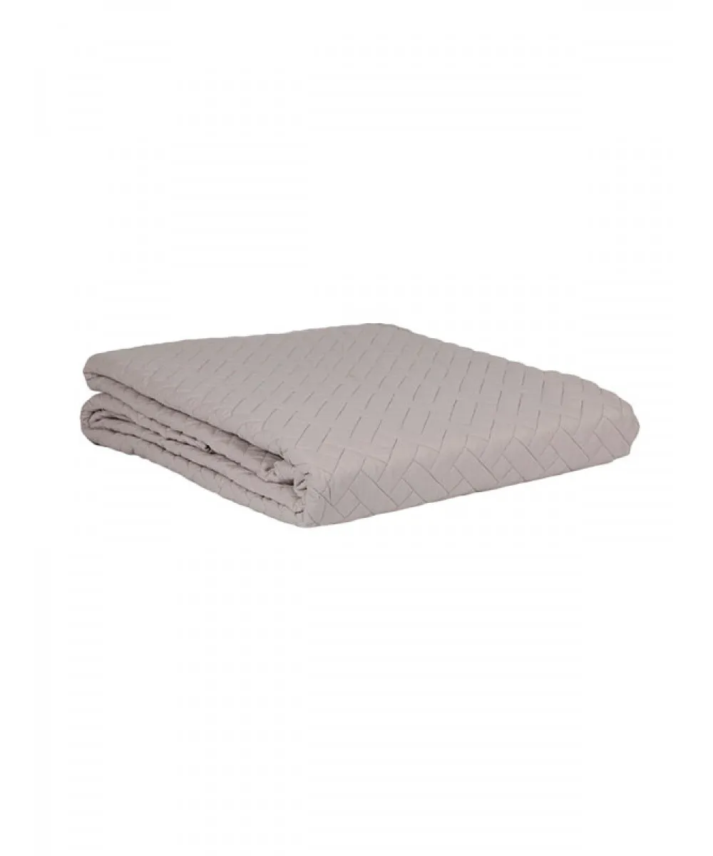 Κουβερλί Voielo Light Grey Υπέρδιπλο (220x240)
