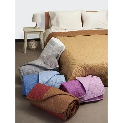 Κουβερλί Menta Grey/Dark Grey Υπέρδιπλο (220x240)