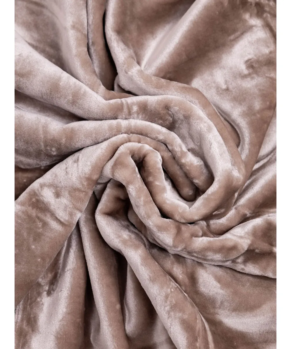 Κουβέρτα βελούδινη Iris Elephant Μονή (160x220)