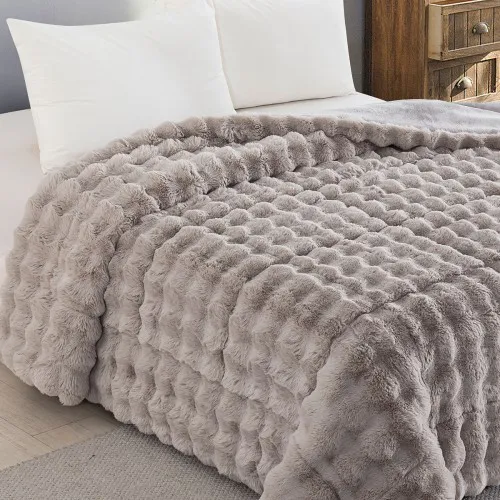 Κουβερτοπάπλωμα Rabbit Light Grey Υπέρδιπλο (220x240)