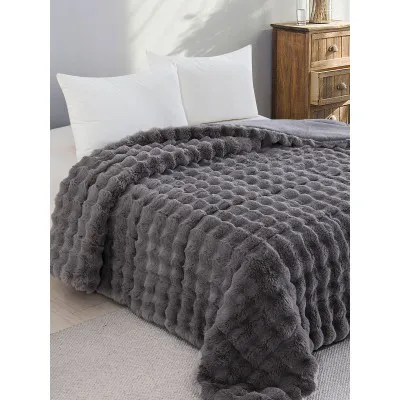 Κουβερτοπάπλωμα Rabbit Dark Grey King Size (240x250)
