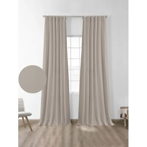 Κουρτίνα μπλακάουτ Sand 150x280