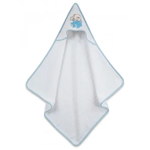 Κάπα κεντητή Bear 04 Blue 75x75