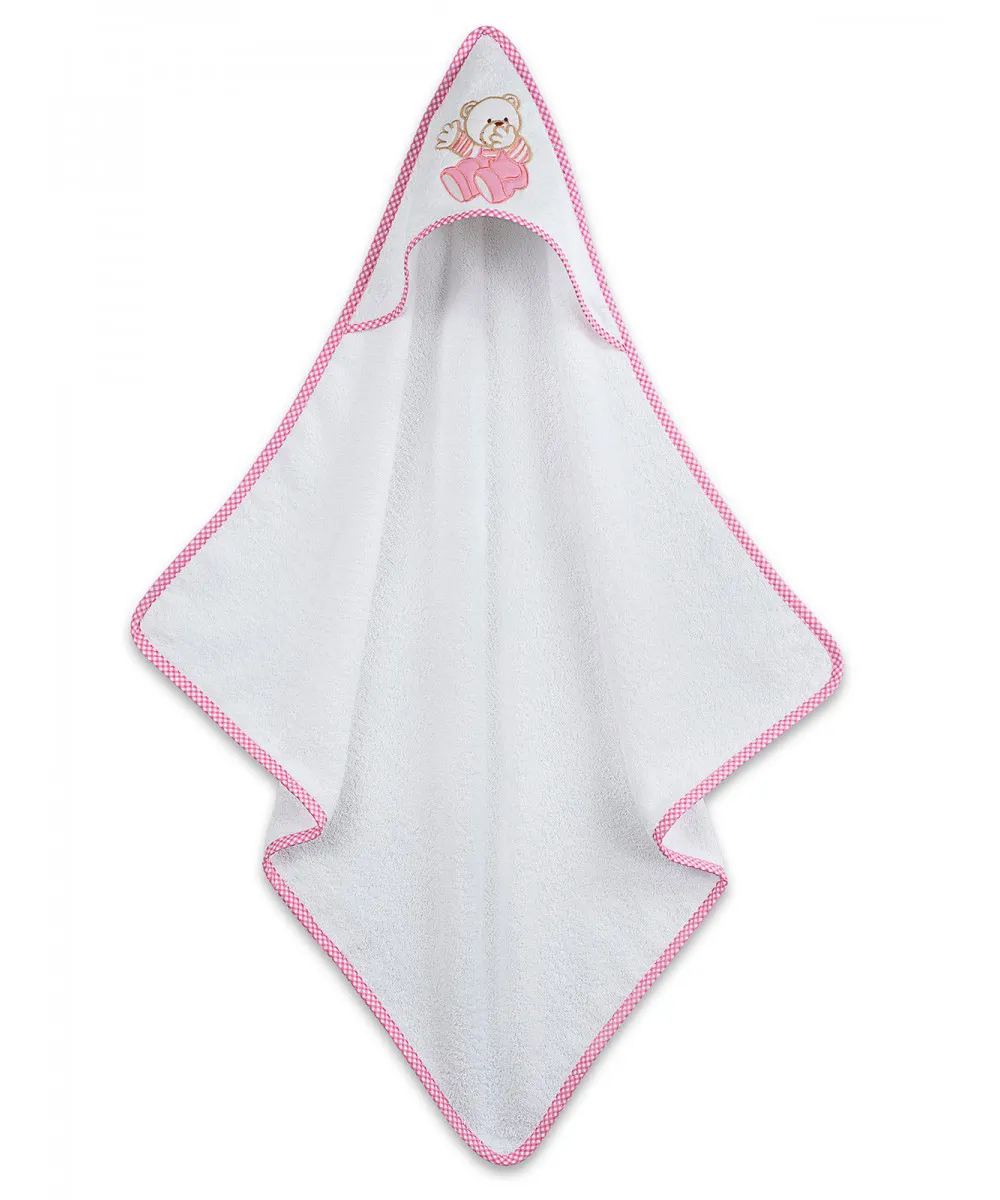 Κάπα κεντητή Bear 04 Rose 75x75