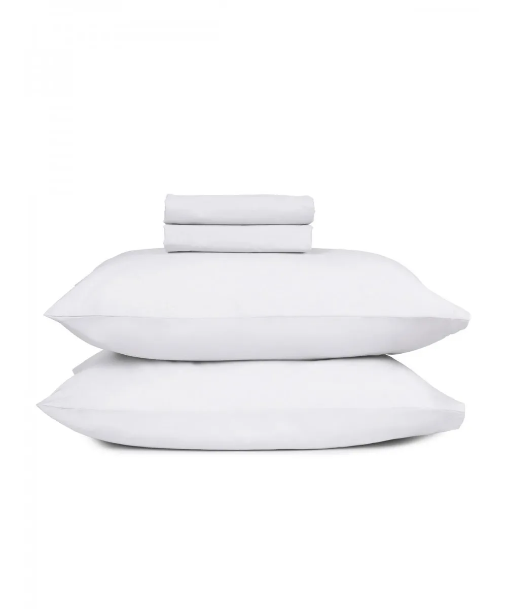 Μαξιλαροθήκες Cotton Feelings 100 White 50x70