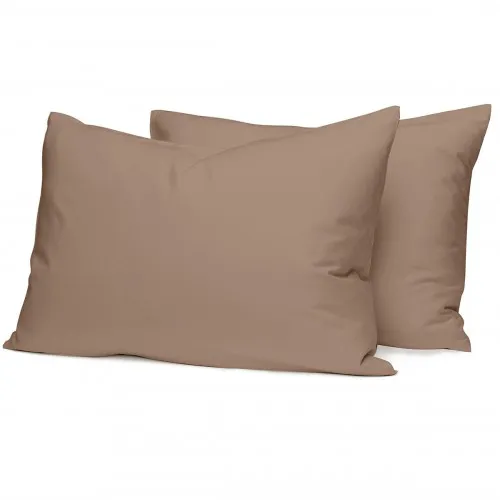 Μαξιλαροθήκες Cotton Feelings 118 Brown 50x70