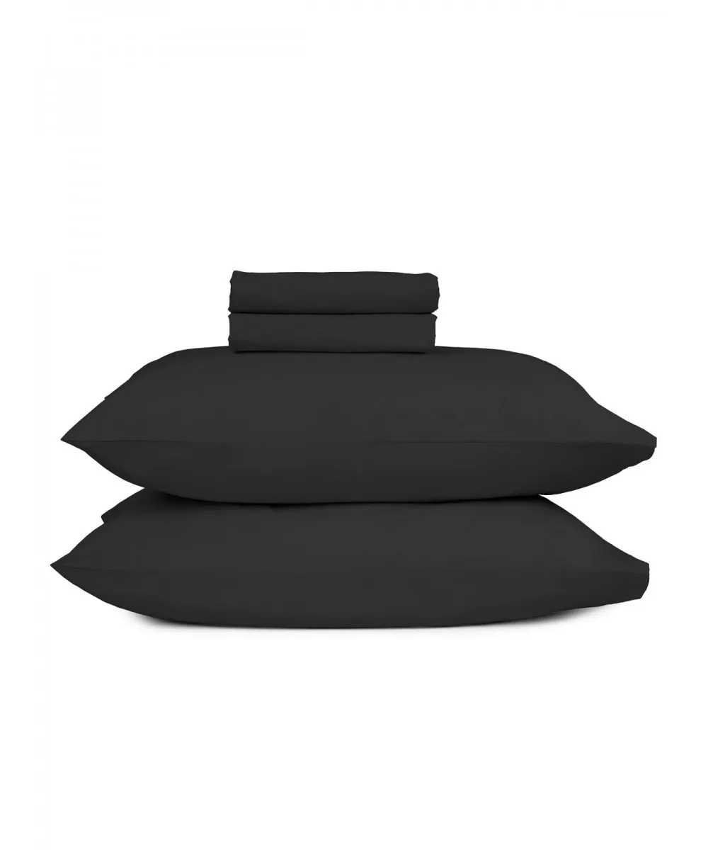 Μαξιλαροθήκες Cotton Feelings 111 Black 50x70