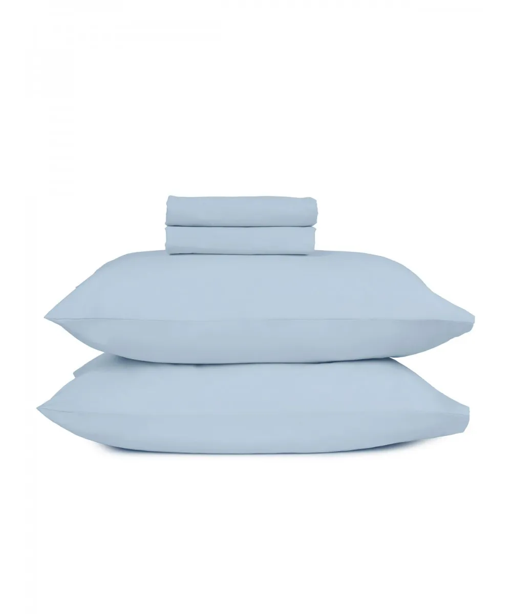 Μαξιλαροθήκες Cotton Feelings 103 Light Blue 50x70