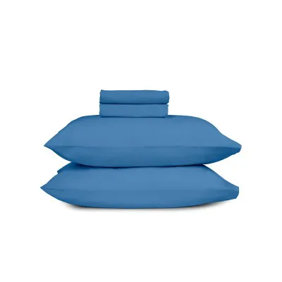 Μαξιλαροθήκες Cotton Feelings 104 Blue 50x70