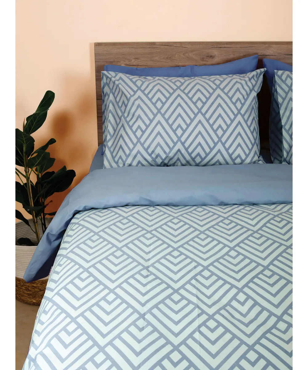 Μαξιλαροθήκες Cotton Feelings 2036 Blue 50x70