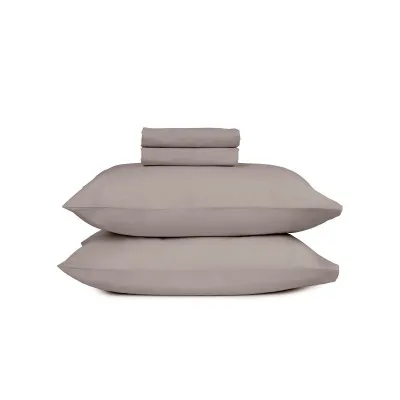 Μαξιλαροθήκες Cotton Feelings 106 Light Grey 50x70