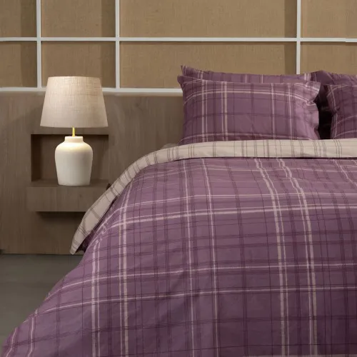 Μαξιλαροθήκη Cotton Feelings 2066 Mauve 50x70