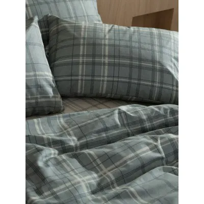 Μαξιλαροθήκη Cotton Feelings 2066 Aqua 50x70