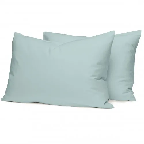 Μαξιλαροθήκες Cotton Feelings 114 Light Aqua 50x70