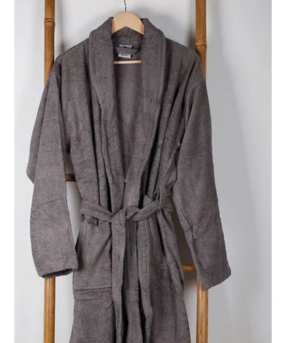 Μπουρνούζι Sato Grey Large