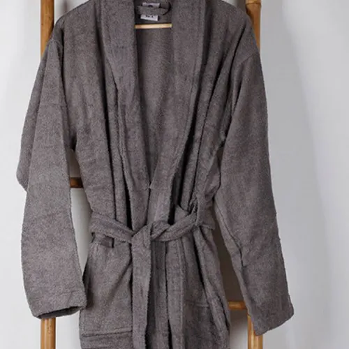 Μπουρνούζι Sato Grey Large