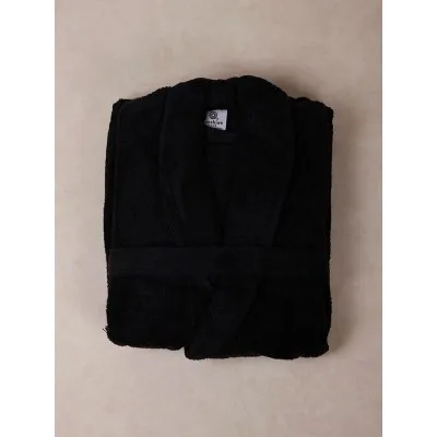 Μπουρνούζι Sato Black Small