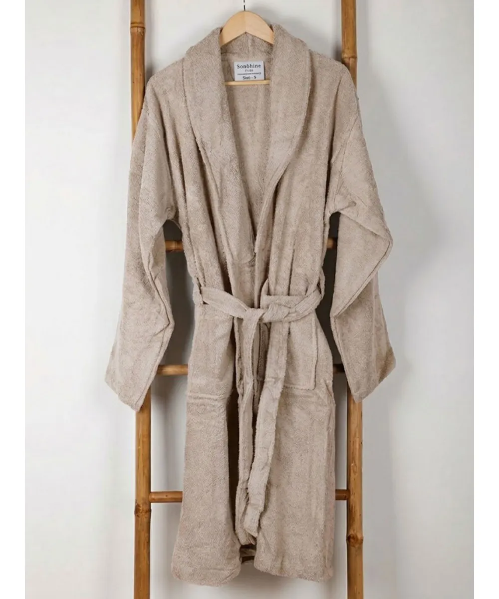 Μπουρνούζι Sato Beige Large