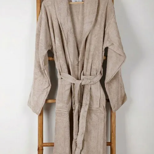 Μπουρνούζι Sato Beige Large
