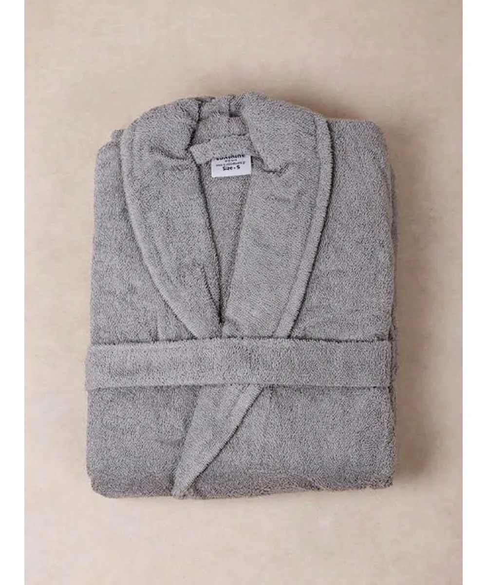 Μπουρνούζι Sato Light Grey Medium
