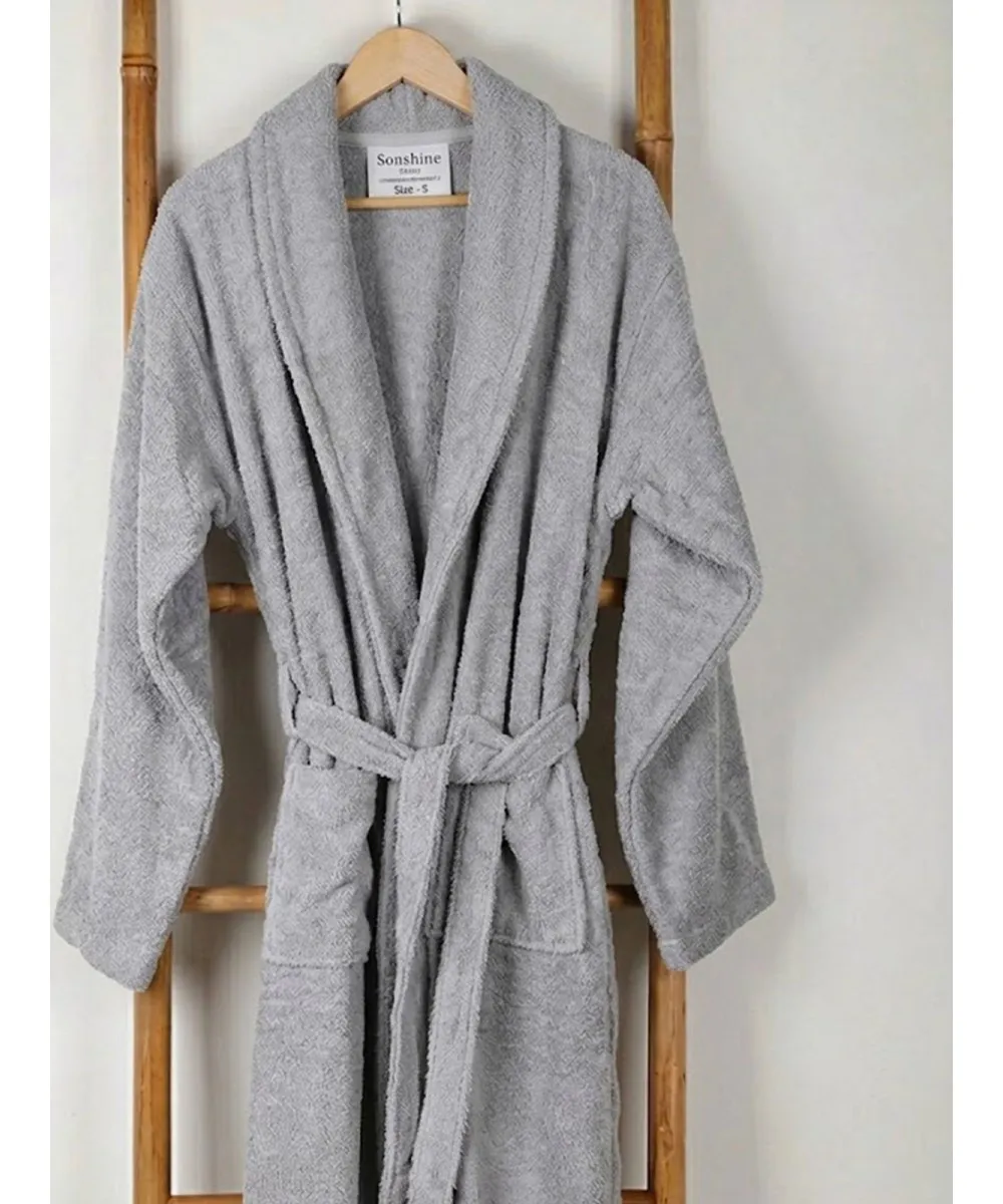 Μπουρνούζι Sato Light Grey XXLarge