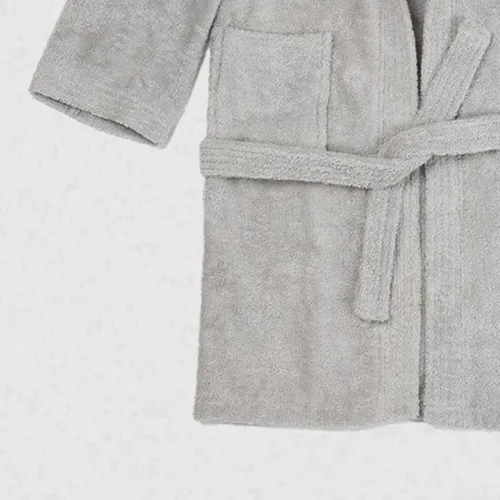 Μπουρνούζι Παιδικό Eco Grey Ηλικία 8-10