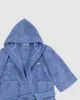 Μπουρνούζι Παιδικό Eco Blue Ηλικία 4-6