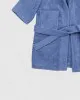 Μπουρνούζι Παιδικό Eco Blue Ηλικία 6-8